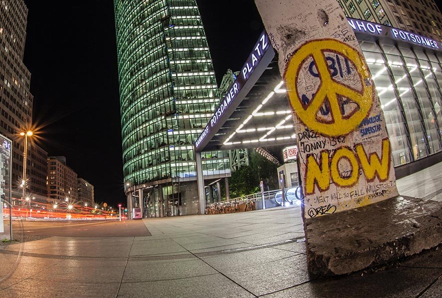 Berlin Wall at Potsdamer Platz