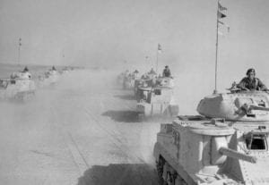 5th Royal Tank Regiment in Africa - Notably Absent From the British Victory Parade