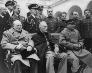 Yalta Conference 1945 - Stalin, Churchill and Roosevelt