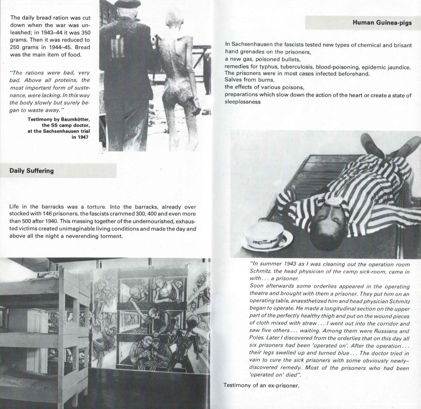 Sachsenhausen Concentration Camp In The DDR - 12