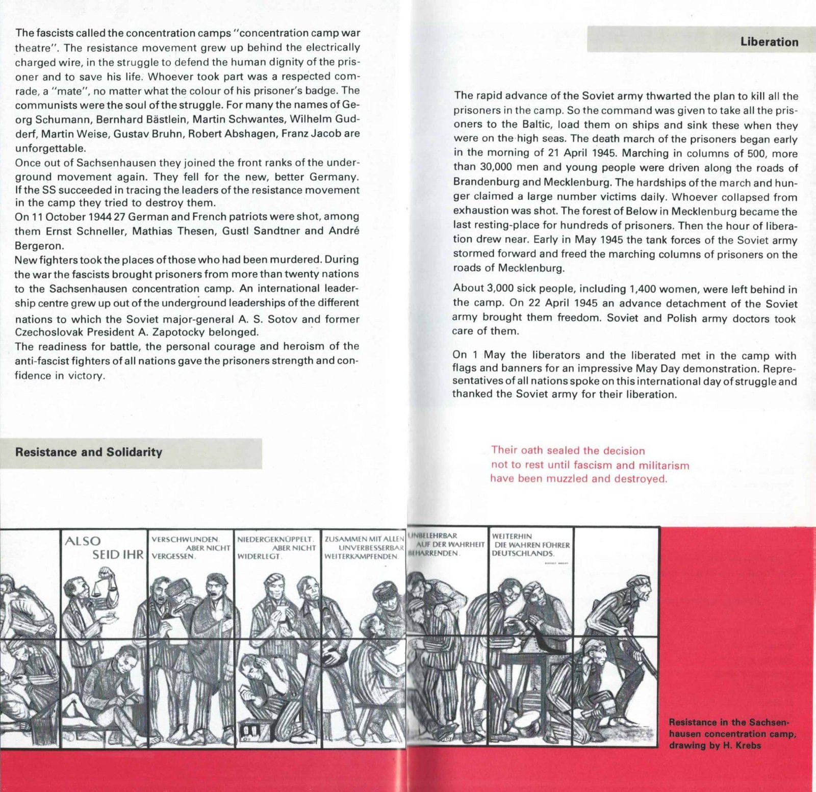 Sachsenhausen Concentration Camp In The DDR - 15