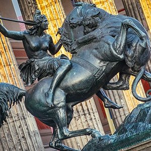 The Mounted Amazon on Museum Island